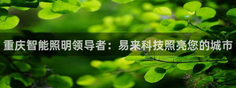 云顶8888：重庆智能照明领导者：易来科